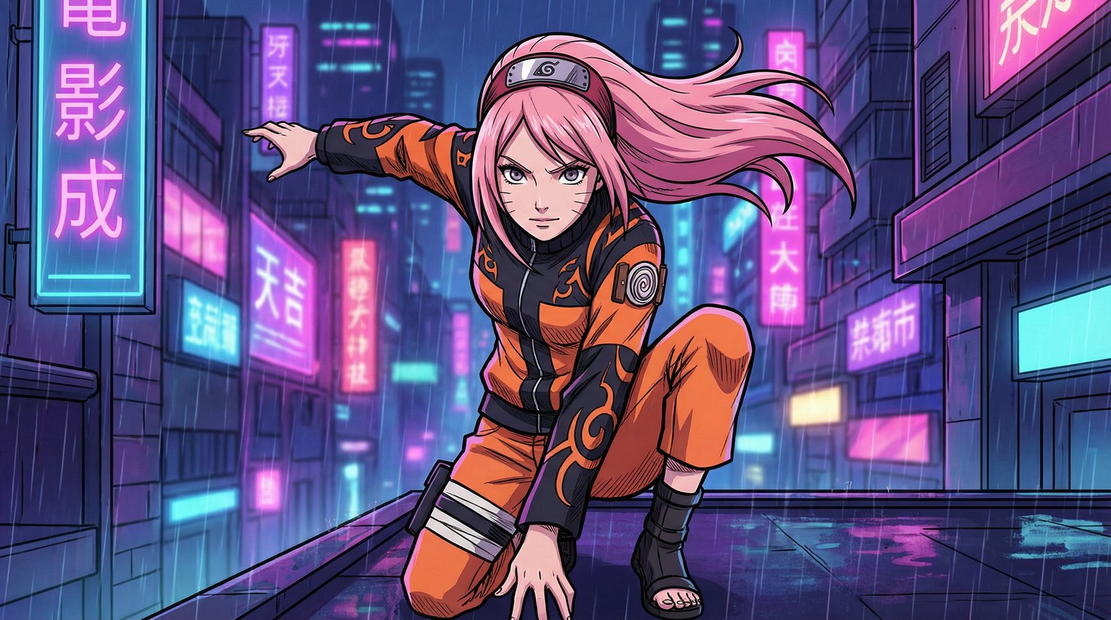 91原创短片《霓虹追梦》视频